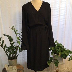 Women’s Navy Blue Wrap Dress